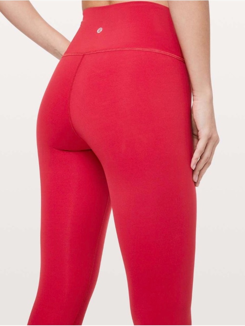 LULULEMON ❤️ Red High Rise Leggings Women’s Size 4 Athletic Yoga Pants